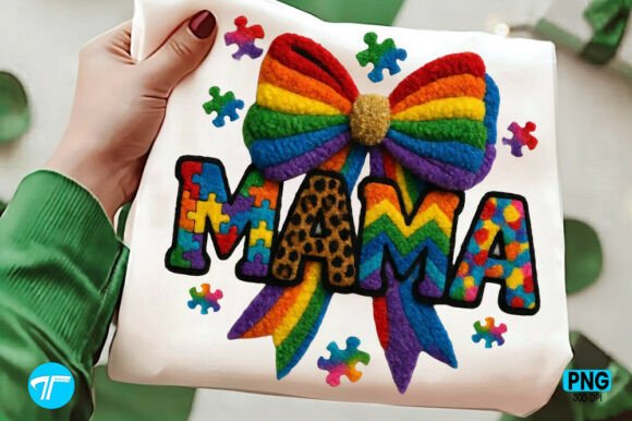 Autism Mama Coquette Bow Mom Shirt Png: A Creative Tool for Awareness and Expression