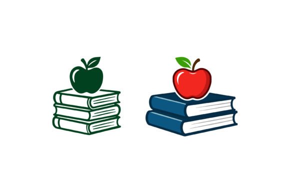 Enhancing Digital Learning with the Apple on Books Education Icon