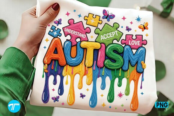 Faux Yarn Autism Awareness Puzzle Shirt: A Versatile Design for Creators and Advocates