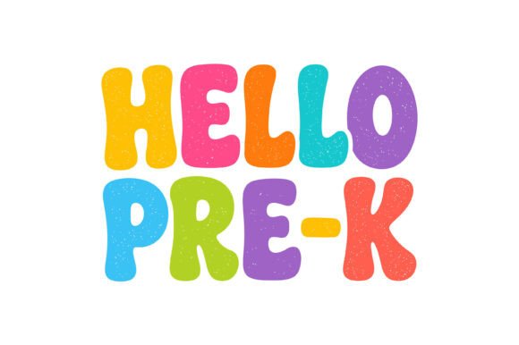 Hello Pre K SVG: Designs for Early Learning