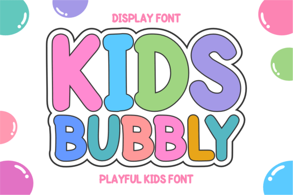 Kids Bubbly: The Playful Power of Rounded Typography