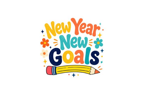 New Year New Goals SVG: A Visual Catalyst for Academic and Personal Growth