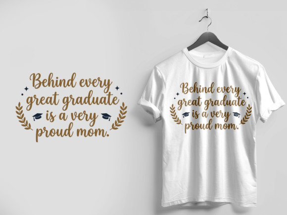 Proud Mom Graduation Quote T-shirt Png: A Versatile Design Asset